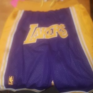 Lakers shorts